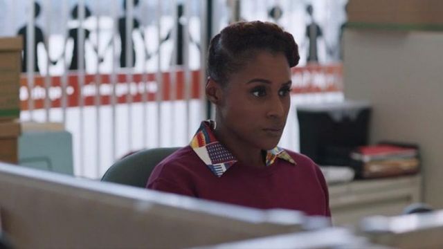 Collared Button Down Shirt worn by Issa Dee (Issa Rae) in Insecure (S03E02)
