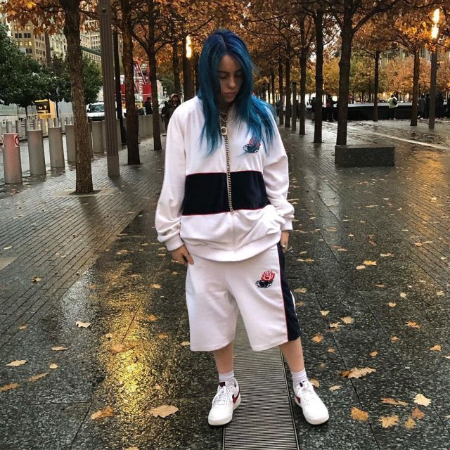 Wu Wear Track Jacket worn by Billie Eilish on the Instagram account @wherearetheavocados