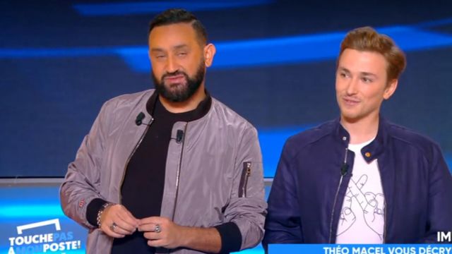La camiseta de mano de Théo Macel en Touche pas à mon poste del 13/11/2018