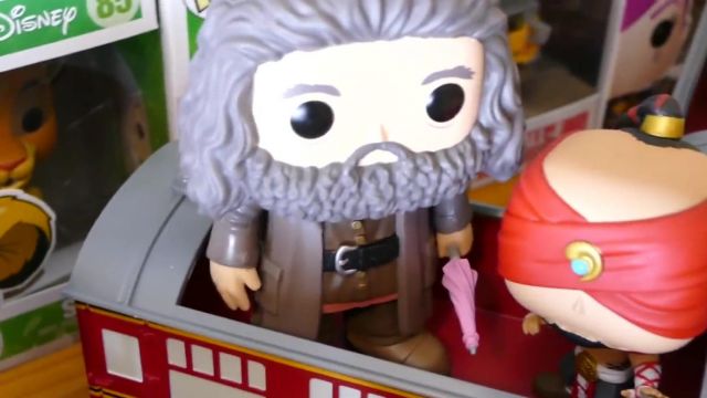 The funko pop Hagrid in Harry Potter Ptikouik in the video MY ENTIRE COLLECTION OF FUNKO POP !!