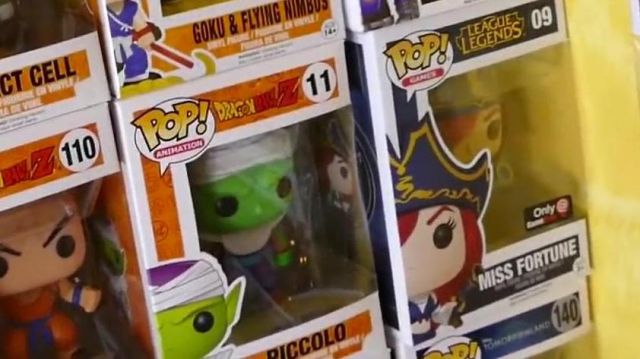 The funko pop Piccolo in Dragon Ball Z Ptikouik in the video MY ENTIRE COLLECTION OF FUNKO POP !!