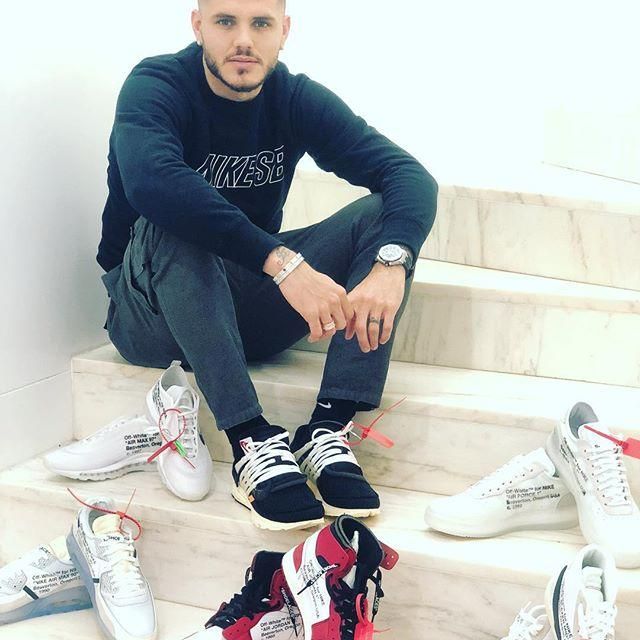Sneakers The 10: Nike Air Presto "Off White" made by Mauro Icardi on the account instagram @mauroicardi