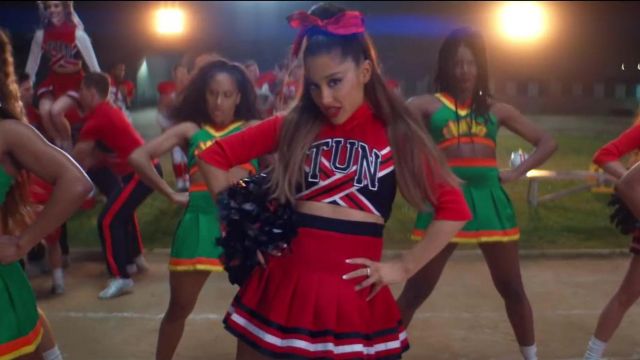 The Outfit Cheerleader Michael Ngo Tun Ariana Grande In The