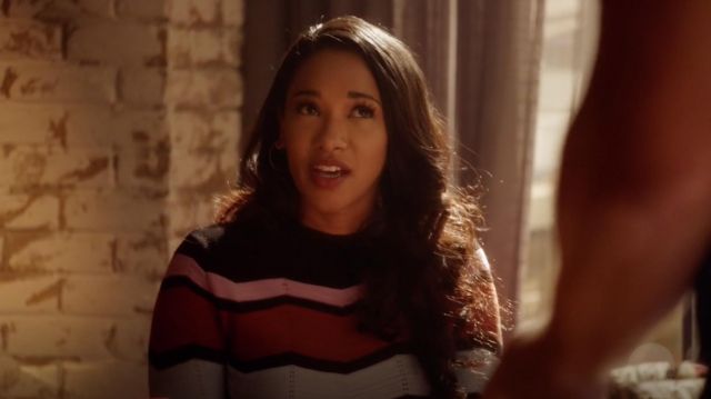 The sweater to the rafters Topshop Iris West (Candice Patton) in Arrow S07E09