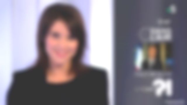 Le T shirt coton noir strass de Mélanie Taravant dans C à dire du 11/12/2018