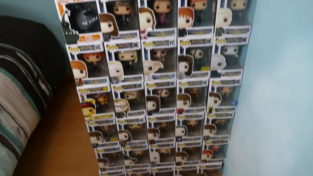 La figurine Funko Pop du Professeur McGonagall dans la vidéo "TOUTE MA COLLECTION DE FUNKO POP !!"