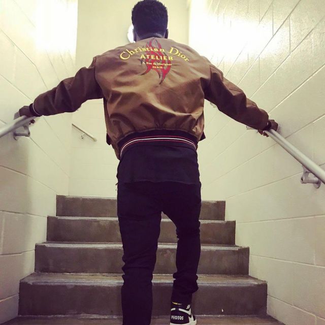 Christian Dior Atelier Blouson porté par Kevin Hart sur son Instagram account @kevinhart4real