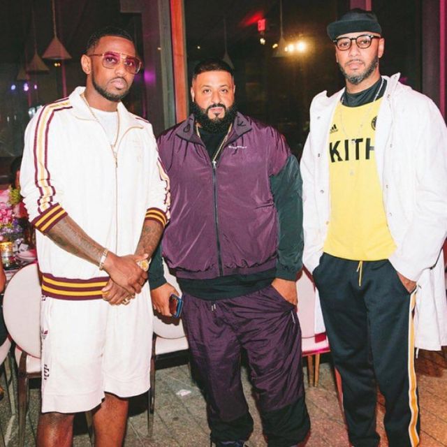 The jacket Givenchy worn by DJ Khaled on his account Instagram @djkhaled