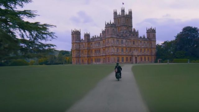 Le Château de Highclere sert de décor au chateau des Crawley dans le film Downton Abbey