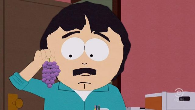 La réplique des baies souvenir "Member berries" dans South Park Saison 20