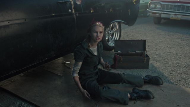 Boots Dr. Martens of Jellybean “JB” Jones (Trinity Likins) in Riverdale S03E08