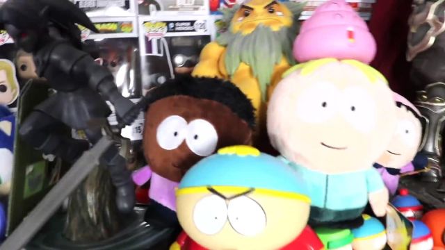 The Plush Cartman in the YouTube video, "ALL OUR POP FUNKO !"