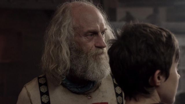 Doc's (Russell Hodgkinson) dices printed suspenders as seen in Z Nation S03E08