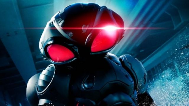 David Hyde / Black Manta's (Yahya Abdul-Mateen II) helmet as seen in Aquaman