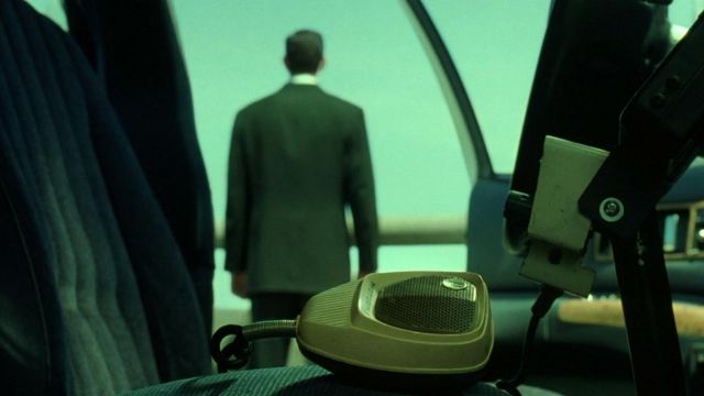 Motorola haut-Parleur Microphone utilisé par l'Agent Johnson (Daniel Bernhardt) dans The Matrix Reloaded