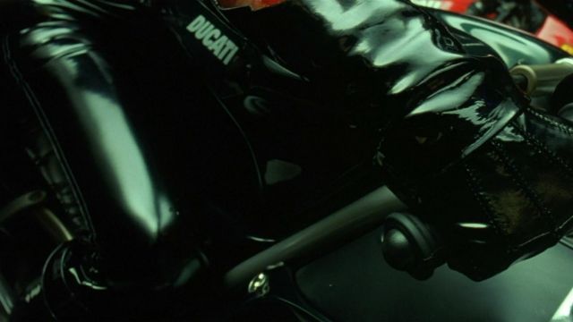 Ducati Motorcycle of Trinity (Carrie-Anne Moss) in The Matrix Reloaded