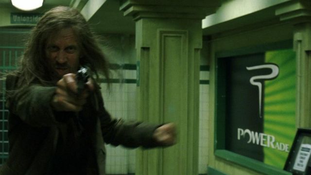 Powerade of Trainman (Bruce Spence) in The Matrix Revolutions