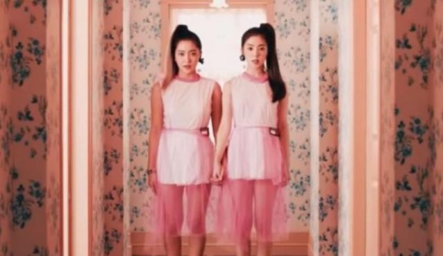 Sleeveless Tulle Dress worn by Irene in Red Velvet 레드벨벳 'RBB