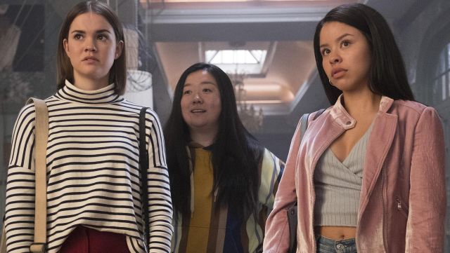 Forever 21 Ribbed Wrap Top worn by Mariana Adams Foster (Cierra Ramirez) in Good Trouble S01E01