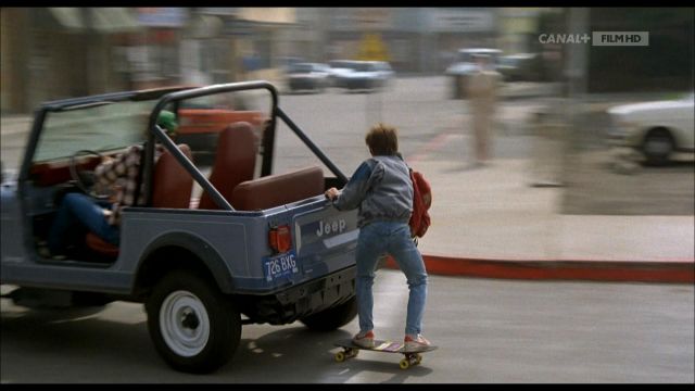 Jeep Voiture de Marty McFly (Michael J. Fox) dans Retour vers le Futur
