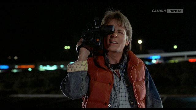 JVC Caméscope utilisé par Marty McFly (Michael J. Fox) dans Retour vers le Futur
