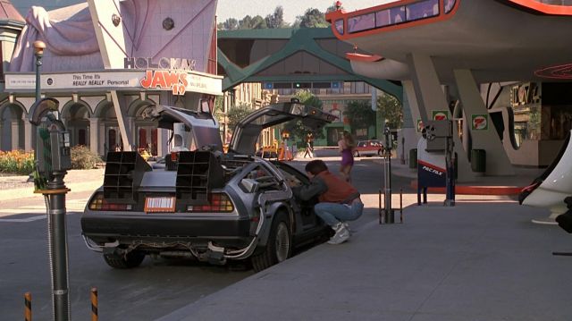 DeLorean Car used by Marty McFly / Marty McFly Jr. / Marlene McFly (Michael J. Fox) in Back to the Future Part II