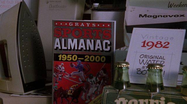 Grays Sports Almanac of Marty McFly / Marty McFly Jr. / Marlene McFly (Michael J. Fox) in Back to the Future Part II