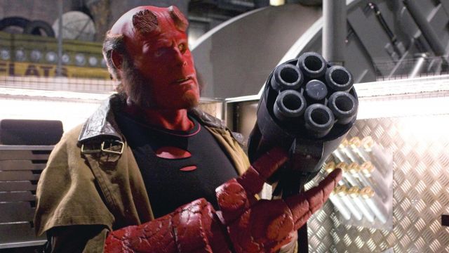 Hellboy's (Ron Perlman) Big Baby gun as seen in Hellboy II: The Golden Army