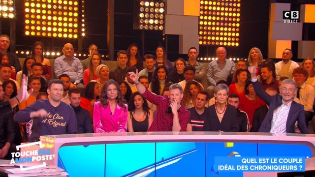 Le Sweat Le Clan d'Edgard de Raymond en Touche pas à mon poste del 21/01/2019