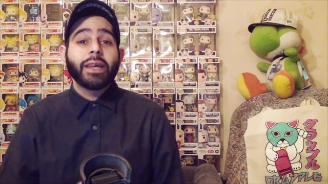 Figurines Funko Pop of the Young Bucks in the red outfit Wrestling Club in the video Predictions NXT TakeOver: Phoenix