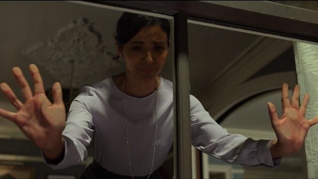 The blouse lila range by Krista Dumont (Floriana Lima) in Marvel's The Punisher S02E07