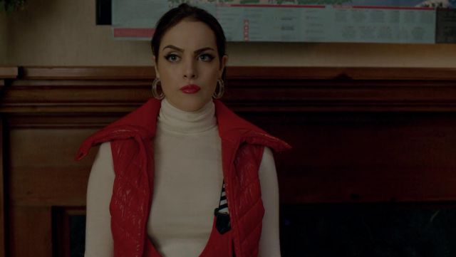 The sweater white turtleneck Veronica Beard of Fallon Carrington (Elizabeth Gillies) in Dynasty S02E11