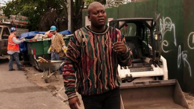 Vintage Tundra sweater worn by Titus Andromedon (Tituss Burgess) in Unbreakable Kimmy Schmidt (S01E05)