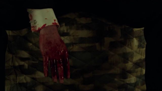 The cufflinks Cross worn by John Pilgrim (Josh Stewart) in Marvel's The Punisher S02E10