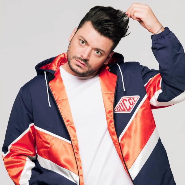 La  Veste à Empiècements Gucci Game de Kev Adams sur le compte instagram de @kevadams