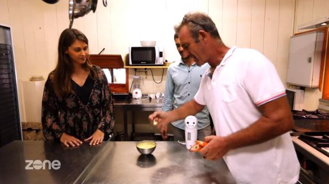 The printed dress of Ophelia Miller in Prohibited Area of the 03/02/2019