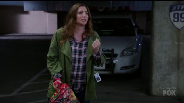 Current Elliott The Infantry Jacket worn by Gina Linetti (Chelsea Peretti) in Brooklyn Nine-Nine (S04E19)