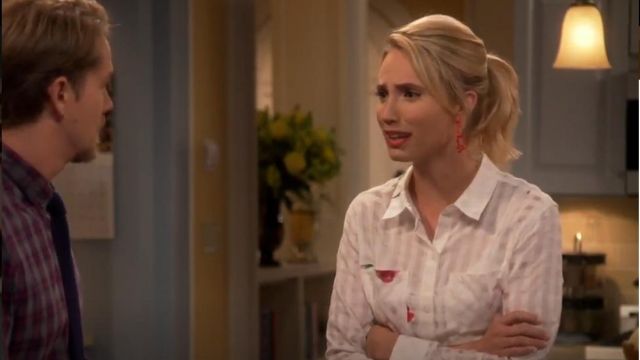 Baublebar Belize Hoops worn by Mandy Baxter (Molly McCook) in Last Man Standing (S07E10)