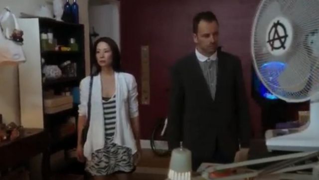 All Saints Le Tigre Tank worn by Dr. Joan Watson (Lucy Liu) in Elementary (S02E03)