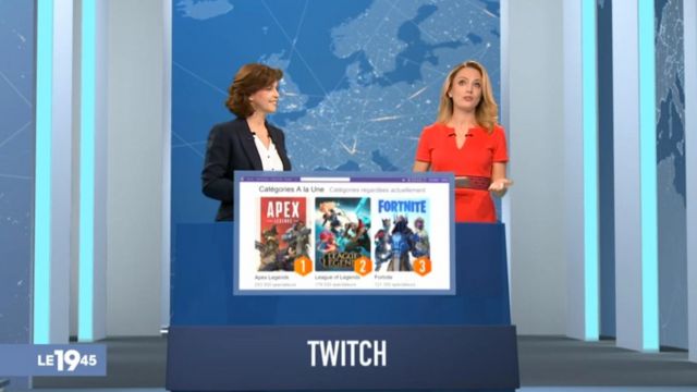 The red dress from Vicky Bogaert in The 19:45 M6 of the 10/02/2019