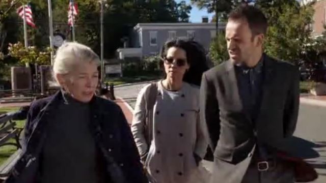 All Saints Suzette coat worn by Dr. Joan Watson (Lucy Liu) in Elementary (S02E07)
