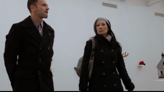 Liebeskind Lioba Stainy Studs Bag worn by Dr. Joan Watson (Lucy Liu) in Elementary (S02E11)