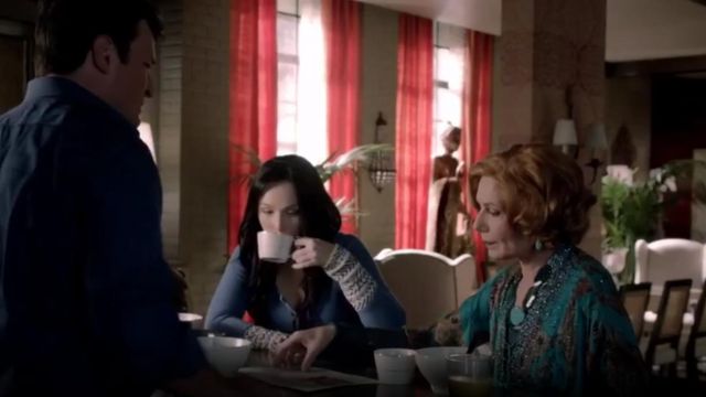 Free People We the Free Alpine Cuff. worn by Alexis Castle (Molly C. Quinn) in Castle (S07E06)