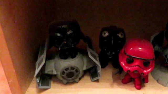 Figurine Funko Pop! Star Wars Ep.7 - Dark Vador dans Tie Fighter