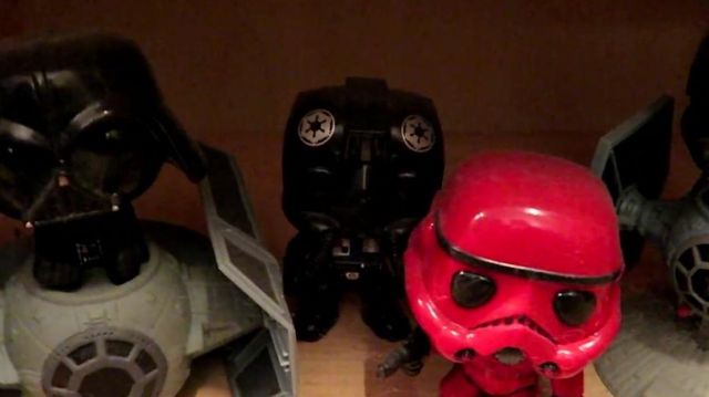 The funko pop Tie Fighter Pilot in Star Wars Modzii in the video THE biggest COLLECTION OF FIGURINES POP! OF FRANCE !