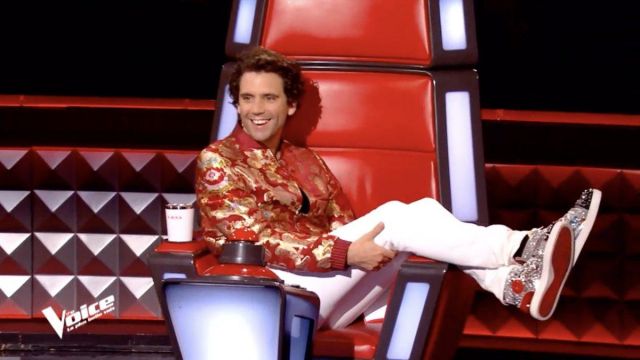 Sneakers Hi Top Louboutin Mika The voice (15/02/19) | Spotern
