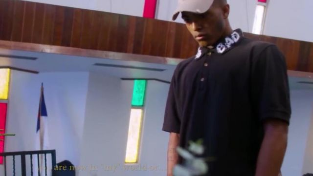 Jahseh Dwayne Ricardo Onfroy "Bad" Polo Shirt worn by XXXTentacion in his SAD! music video