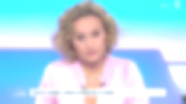 La túnica rosa fluida Zadig&Voltaire de Caroline Roux en C dans l'air el 18.02.2019