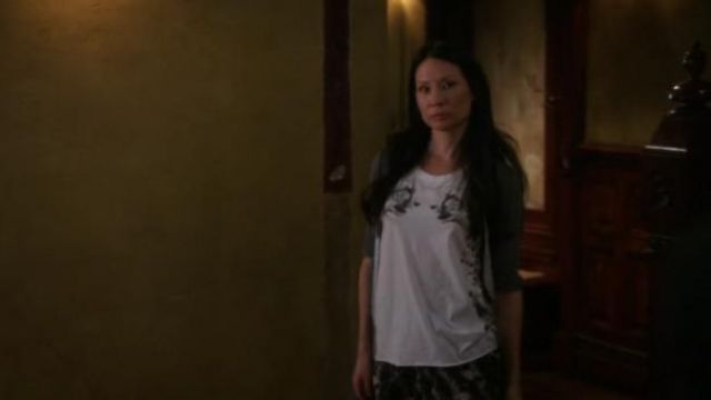 Chaser   Cheetahs Tank Top worn by Dr. Joan Watson (Lucy Liu) in Elementary (S05E13)