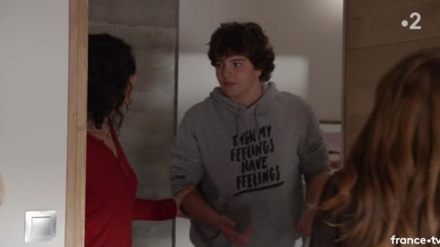 The sweat Even my feelings have feelings of Arthur Bastide (Auguste Ivon) in A great sun S01E108